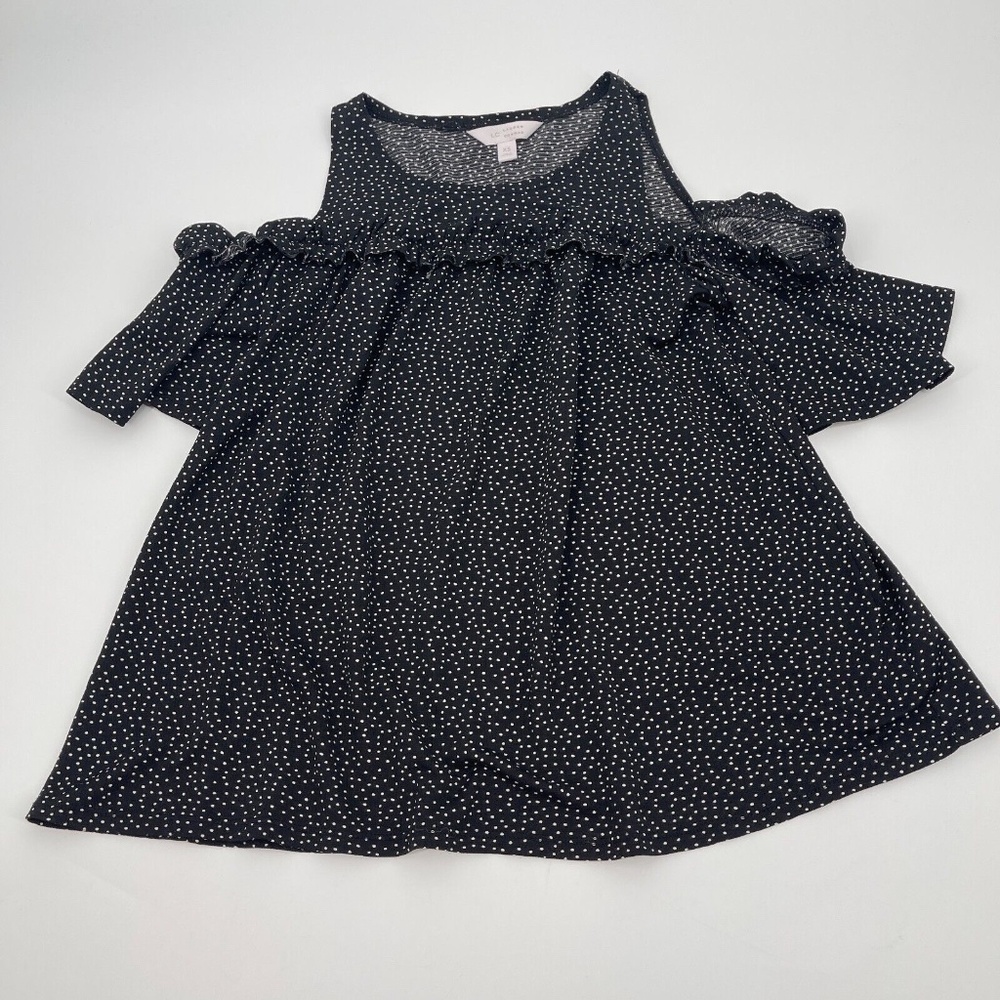 LC Lauren Conrad Cold Shoulder Top sz Small